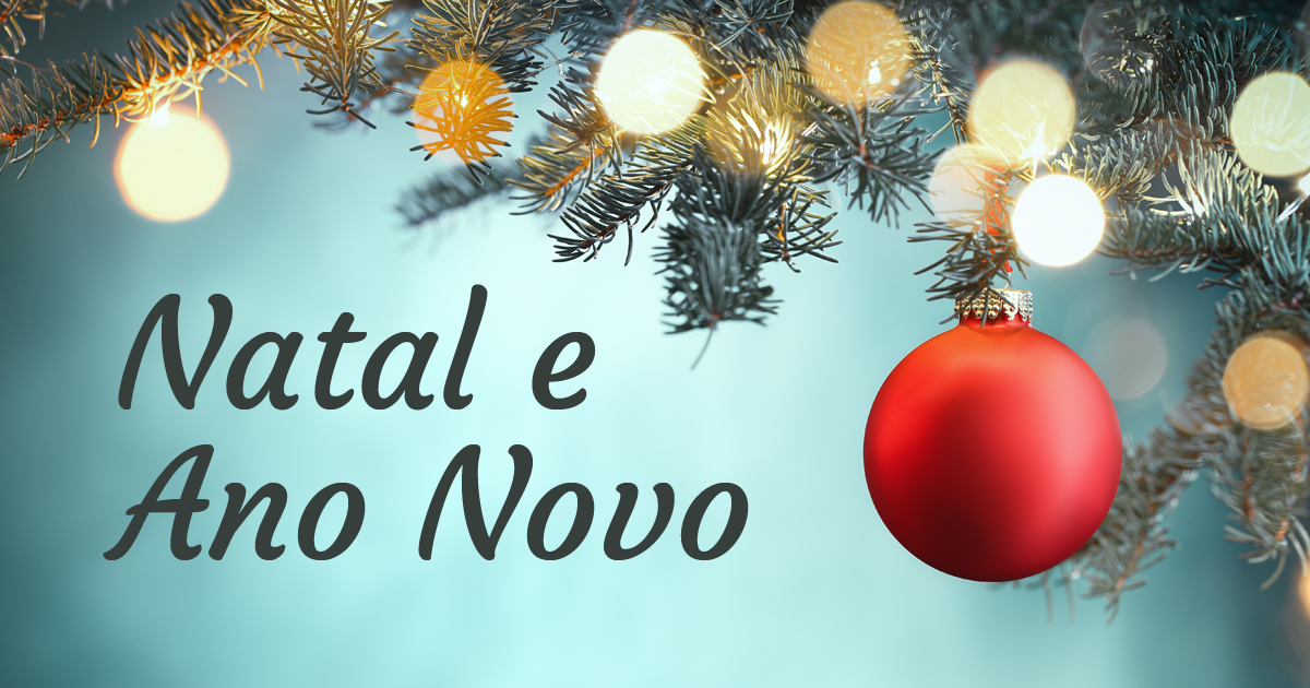 Abre e fecha na época do Natal e Ano Novo